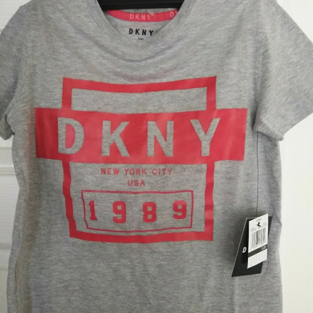DKNY tee shirt.